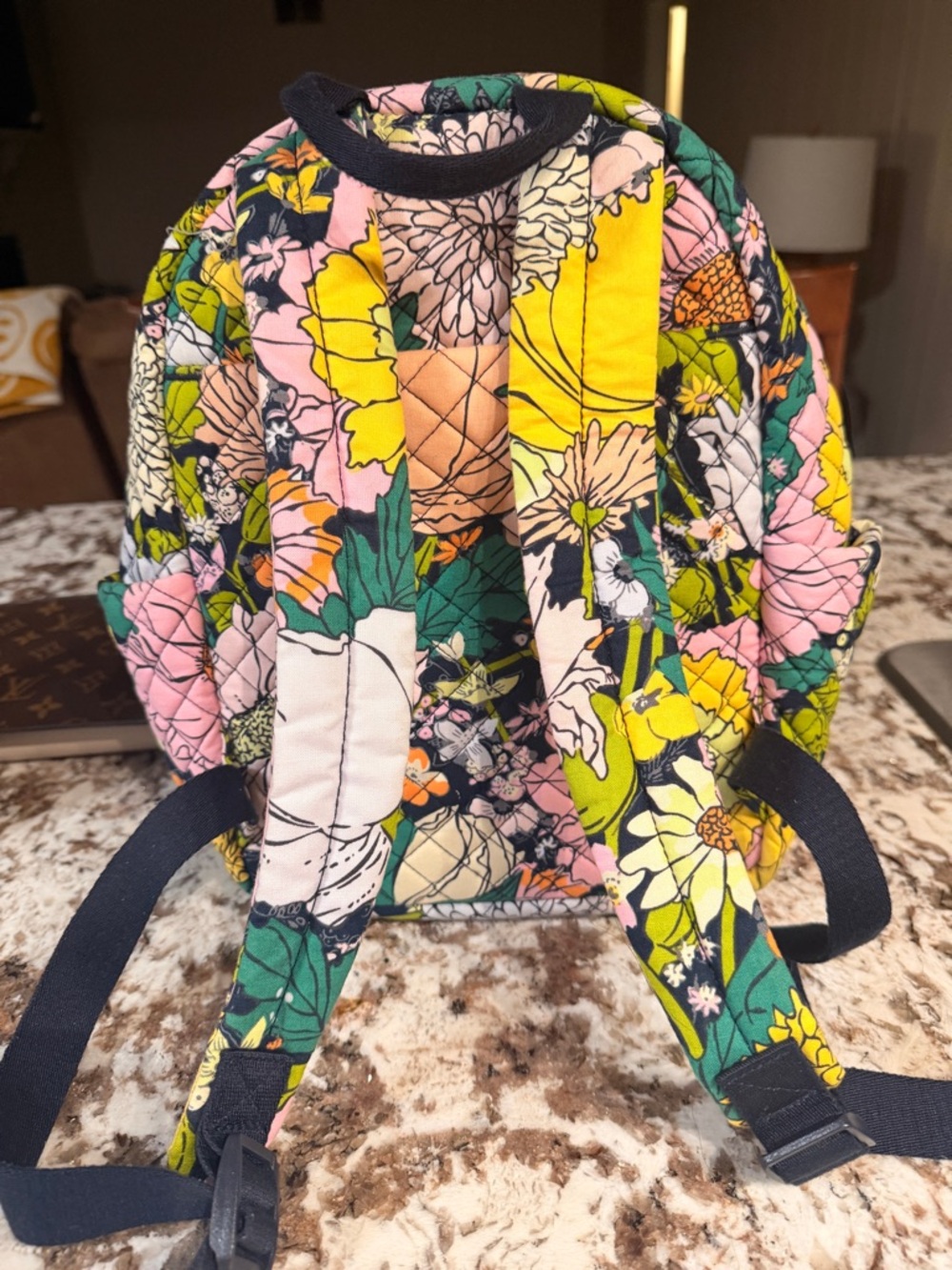 Vera Bradley Bloom Boom Small Backpack - Picture 2 of 3